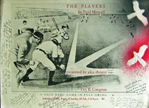 The Players (Baseball Broadside Inscribed by 8)