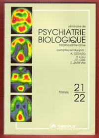 Séminaire De Psychiatrie Biologique , Hôpital Sainte-Anne Tome 21 : Hallucination - Tome 22 : Mém...