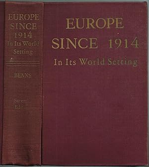 EUROPE SINCE 1914: IN ITS WORLD SETTING - SEVENTH EDITION
