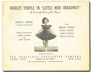 Shirley Temple in "Little Miss Broadway" A Twentieth Century-Fox Picture (Shirley Temple, Jimmy D...