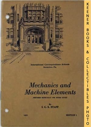 Mechanics And Machine Elements