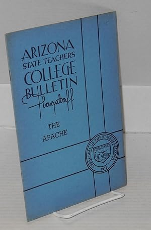 The apache: Arizona State Teachers College bulletin: volume 20, number 1, Aug., 1939