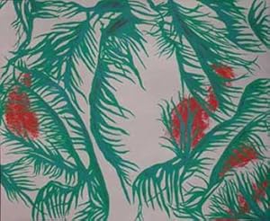 Green Palm Fronds.