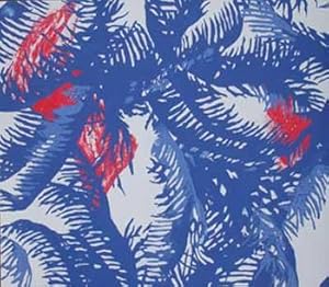 Blue Palm Fronds.