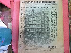 Morris Gordon, Supplement 102 Spring 1917