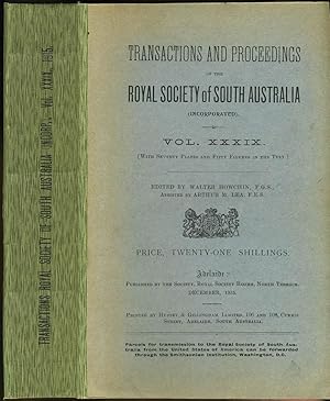 Scientific Notes on an Expedition into the North-western Regions of South Australia