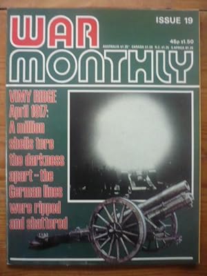 War Monthly - Issue 19 - Oct 1975 - Escadrille Lafayette, Scheldt 1944, Recoilless Guns, Vimy Rid...