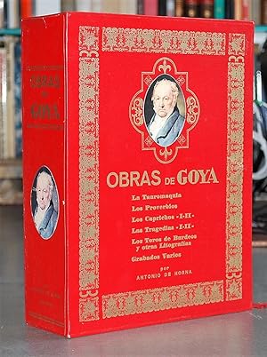 Obras De Goya. La Tauromaquia. Los Proverbios. Los Caprichos. Las Tragedias. Los Toros De Burdeos...