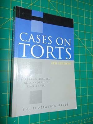 Cases On Torts: 4th Edition