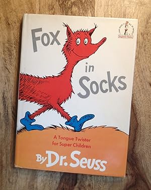 FOX IN SOCKS : A Tongue Twister for Super Children (The Cat in the Hat Beginner Books Series, B-38)