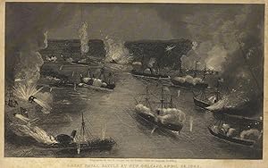 Great naval battle at New Orleans, April 24, 1862