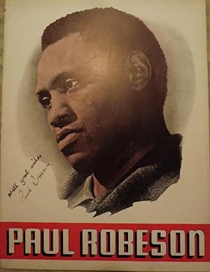PAUL ROBESON SOUVENIR BOOK