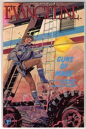 Evangeline #1 - Guns of Mars; and Evangeline # 2 - Hate Boat. Comico 1984