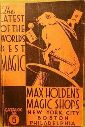 Max Holden's Magic Shop Catalog No. 6