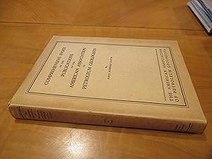 Comprehensive Index of the Publications of the American Association of Petroleum Geologists 1917 ...