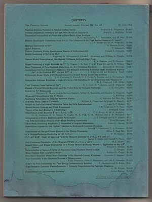 The Physical Review / Second Series / Volume 134 / Number 6B / 22 June 1964 / Bohm, David & Ahara...