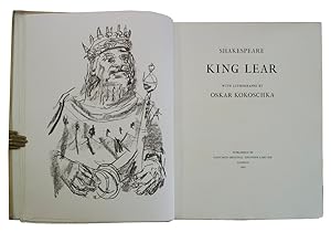King Lear With lithographs by Oskar Kokoschka.