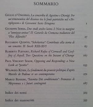 Medioevo. Rivista di storia della filosofia medievale, vol. XI 1993