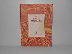 LES SAISONS LITTERAIRES Revue de creation litteraire no. 4 equinoxe d'automne 1995