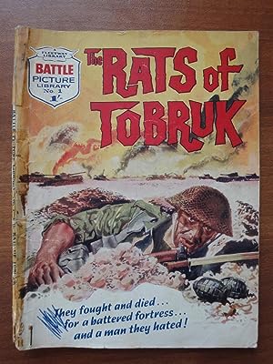 Battle Picture Library: #1 The Rats of Tobruk (FIRST OF THE SERIES from January 16, 1961)