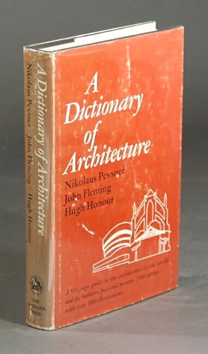 A dictionary of architecture