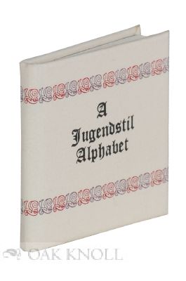 JUGENDSTIL ALPHABET.|A