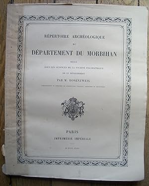 Répertoire ARCHÉOLOGIQUE du Département du MORBIHAN