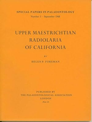 Upper Maestrichtian Radiolaria of California