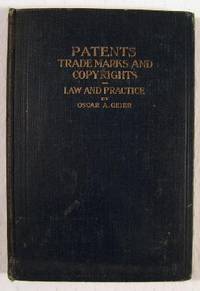Patents, Trademarks and Copyrights: Law and Practice