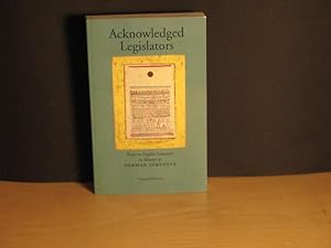 Acknowledged Legislators: Essays on English Literature in Honour of Herman Servotte