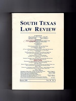 South Texas Law Review - March 1998