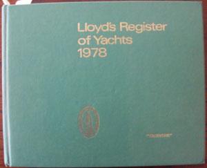 Lloyd's Register of Yachts 1978