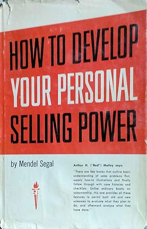 How to Develop Your Personal Selling Power