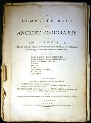 A Complete Body of Ancient Geography