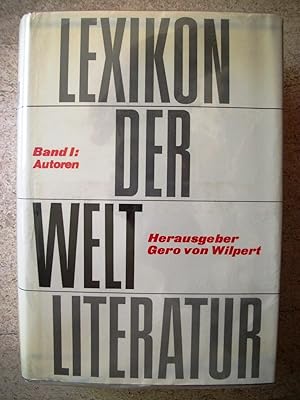 Lexikon Der Weltliteratur Band I