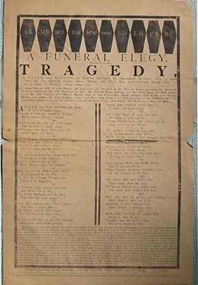 A Funeral Elegy, Occasioned by the Tragedy, At Salem near Boston, on Thursday Afternoon, the Seve...