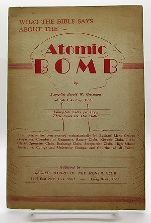 What the Bible Says About the Atomic Bomb