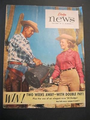 DODGE NEWS Volume 19 - Number 1 1953