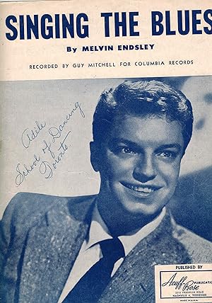 Singing the Blues - Piano Sheet Music - Guy Mitchell Cover