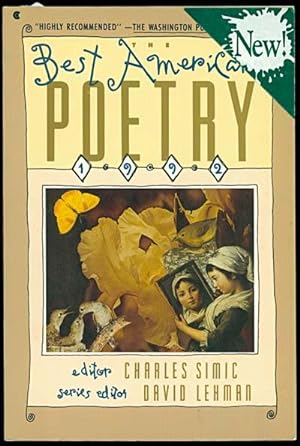 The Best American Poetry 1992