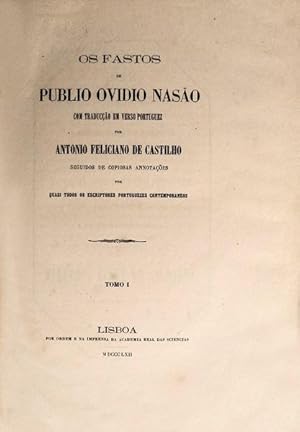 OS FASTOS DE PUBLIO OVIDIO NASÃO.