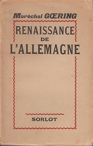 RENAISSANCE DE L'ALLEMAGNE