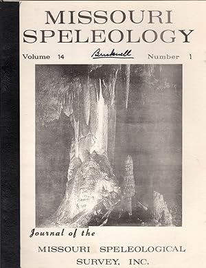Missouri Speleology: Meramec County Symposium; Volume 14; Number 1 (January 1974)
