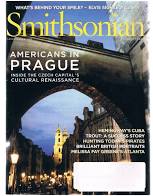 Smithsonian Magazine, August 2007 (Cover Story, "Americans in Prague")