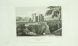 Original Antique Engraving Illustrating Castle Richard in Waterford, The Seat of Henry Bush, Esq.