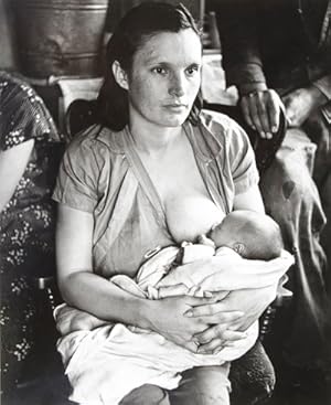 Rose of Sharon (Nursing Mother in Camp, near Visalia, Tulare County, California) [Original Photog...