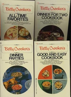 Betty Crocker's : Dinner Parties (ISBN 0553111884 ); Good and Easy Cookbook (ISBN 055308667 ); Al...