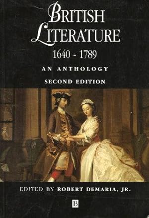 BRITISH LITERATURE 1640 -1789