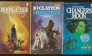 THE DUEL OF SORCERY TRILOGY. 1. MOONGATHER. 2. MOONSCATTER. 3. CHANGER'S MOON. 3 VOLUME SET.