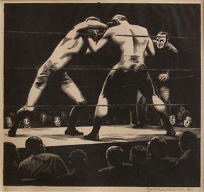 Boxing match.